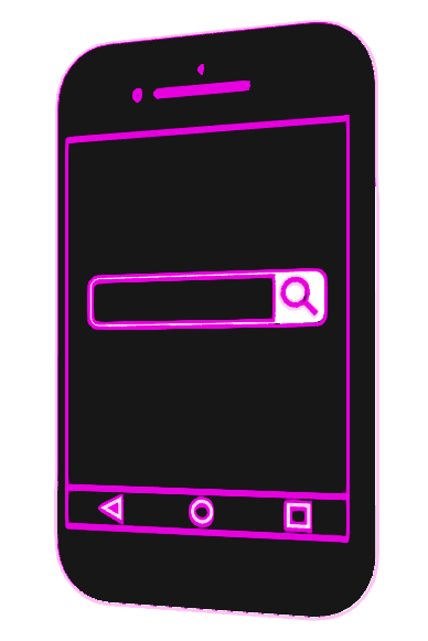 ネオン　スマホ　検索B002